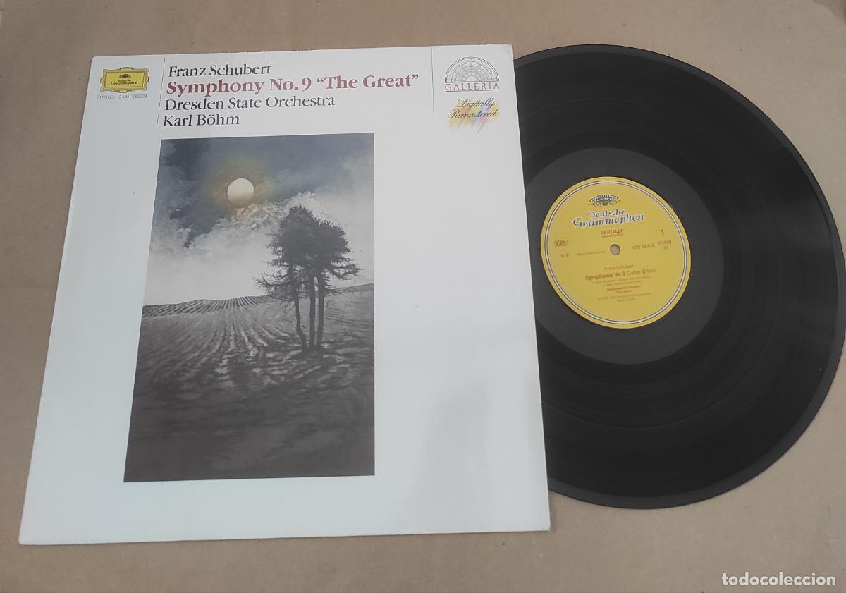 Discos de vinilo: Franz Schubert - Staatskapelle Dresden, Karl B&ouml;hm &ndash; Symphonie Nr. 9-LP-EXCELENTE-