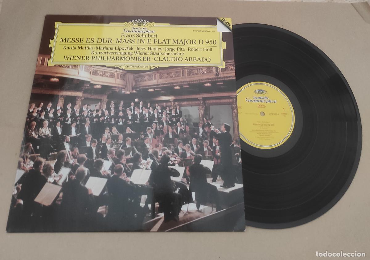 Discos de vinilo: Franz Schubert -Messe Es-Dur = Mass In E Flat Major D 950-LP-EXCELENTE-