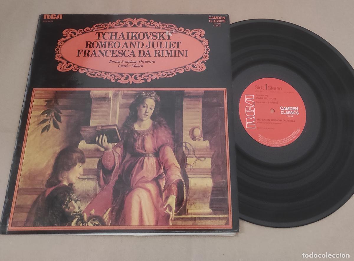 Discos de vinilo: Boston Symphony Orchestra Conducted By Charles Munch &ndash; Tschaikovsky: Romeo And Juliet, Francesca Da