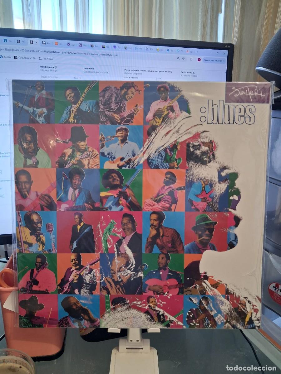 Disques de vinyle: Jimi Hendrix &ndash; Blues - 2xLP - 180 gr. - Gatefold - 2017 - Experience Hendrix &ndash; 88697 74517 1, Legacy