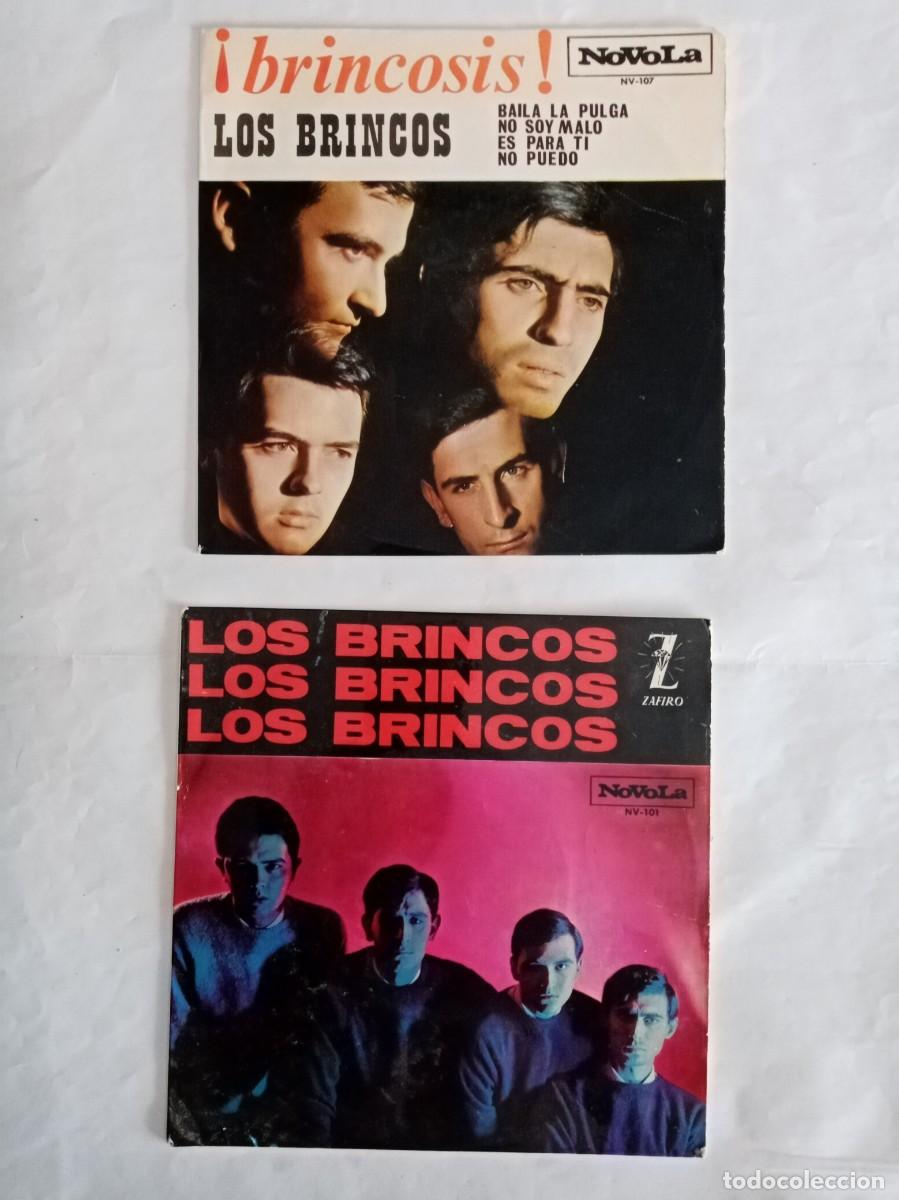 Discos de vinilo: 2 SINGLES DE LOS BRINCOS ( ZAFIRO )