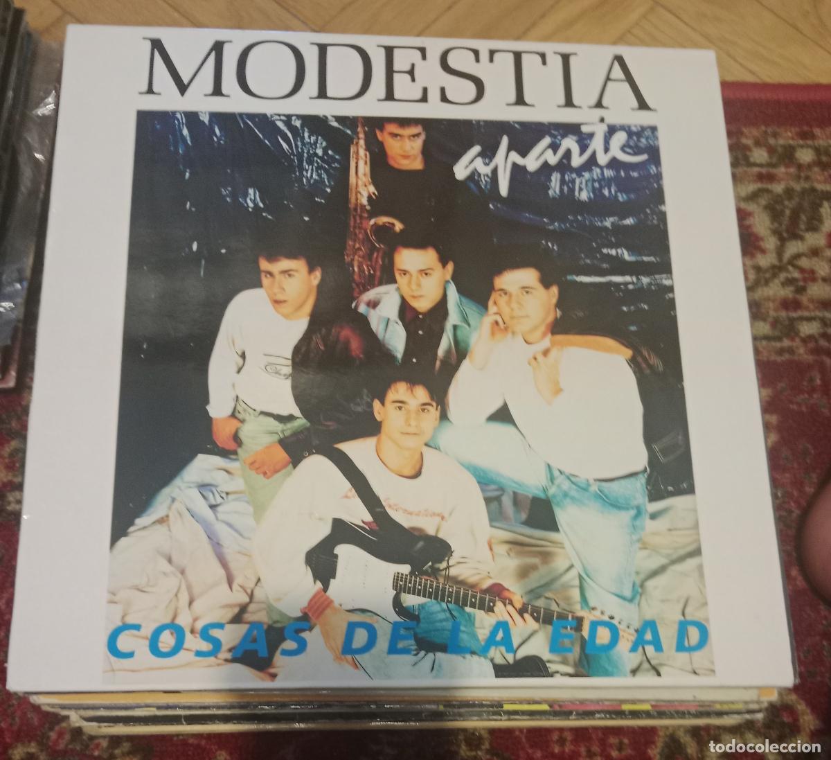 Discos de vinilo: Modestian Aparte - Cosas de la edad Lp 1990
