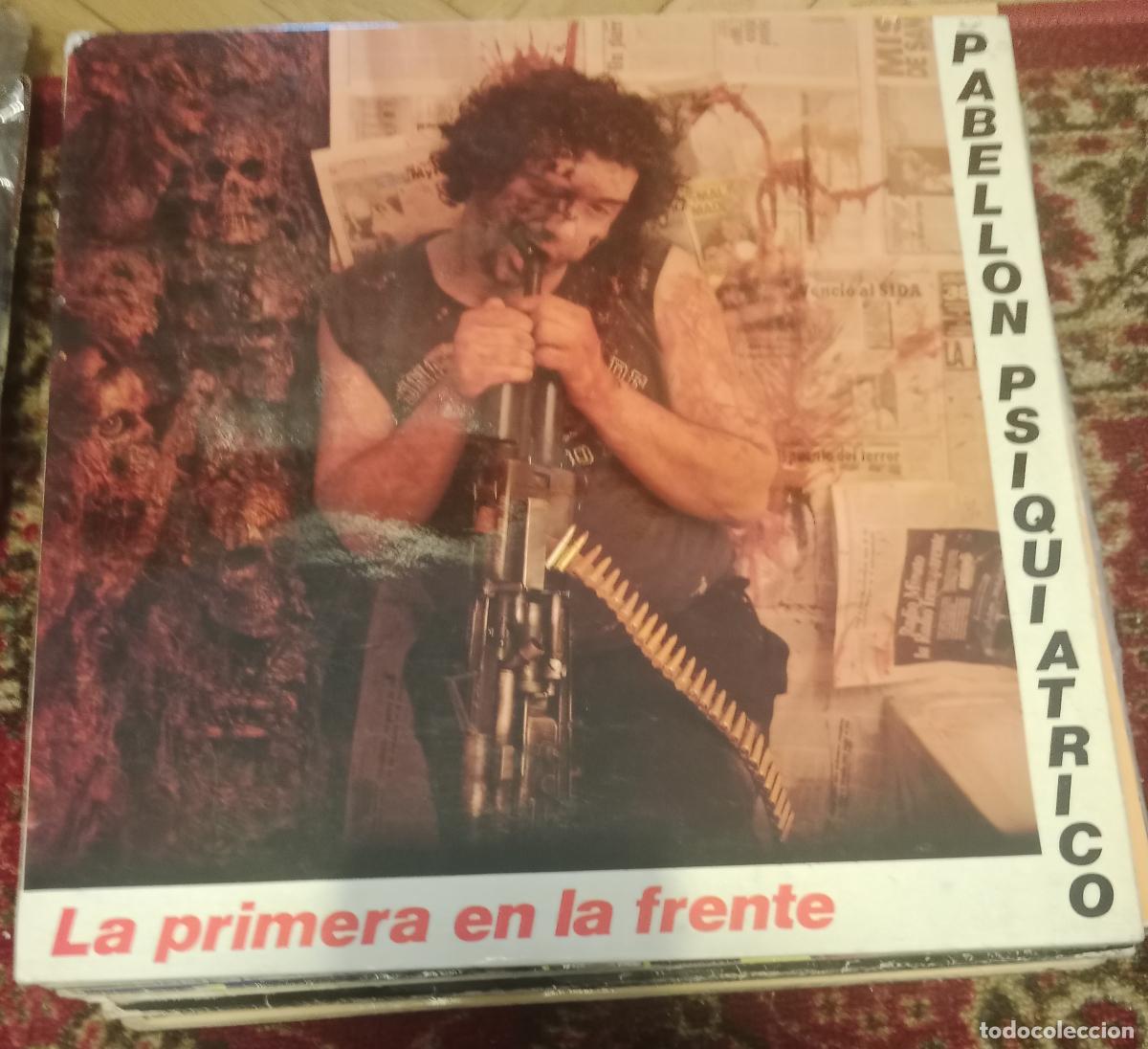 Discos de vinilo: Pabellon Psiquiatrico - La primera en la frente Lp original