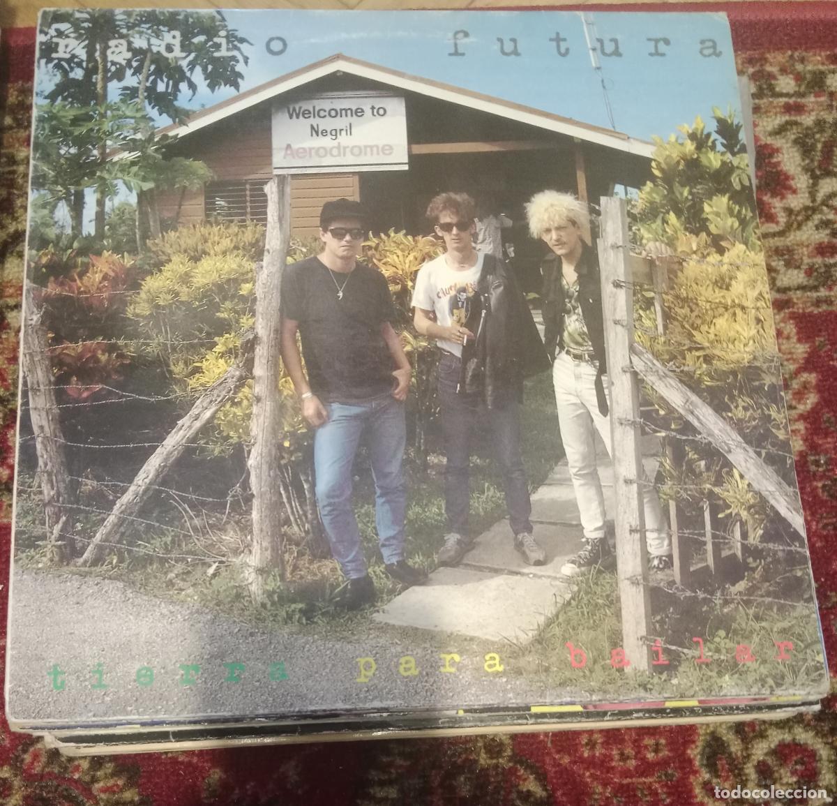 Discos de vinilo: Radio Futura &ndash; Tierra Para Bailar Lp Espa&ntilde;a 1992