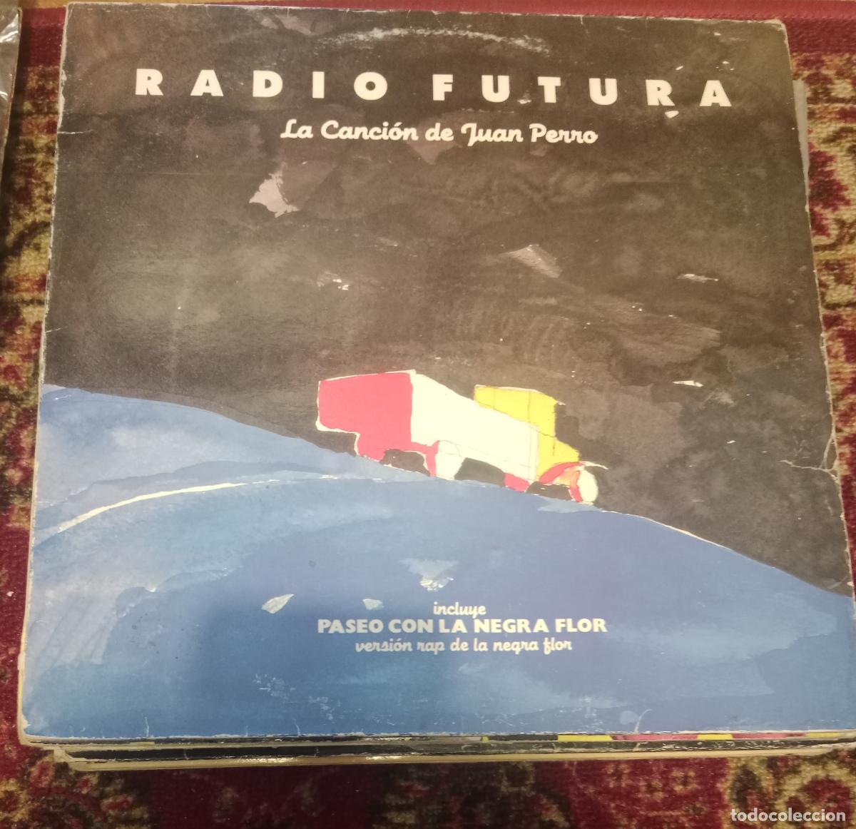Discos de vinilo: Radio Futura &ndash; La cancion de Juan Perro Lp 1987