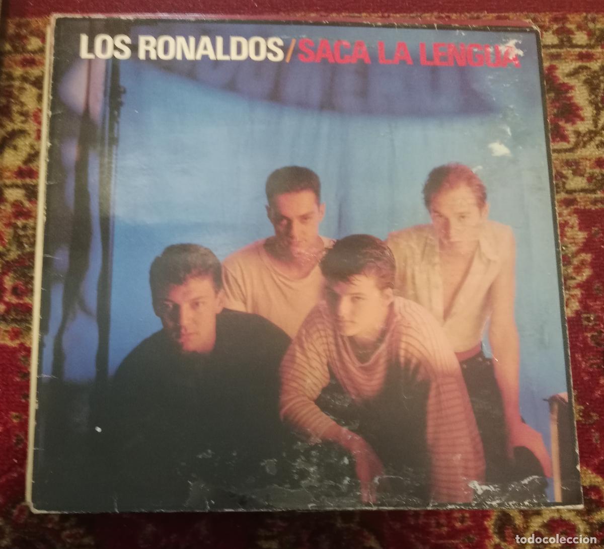 Discos de vinilo: Los Ronaldos - Saca la lengua Lp 80s