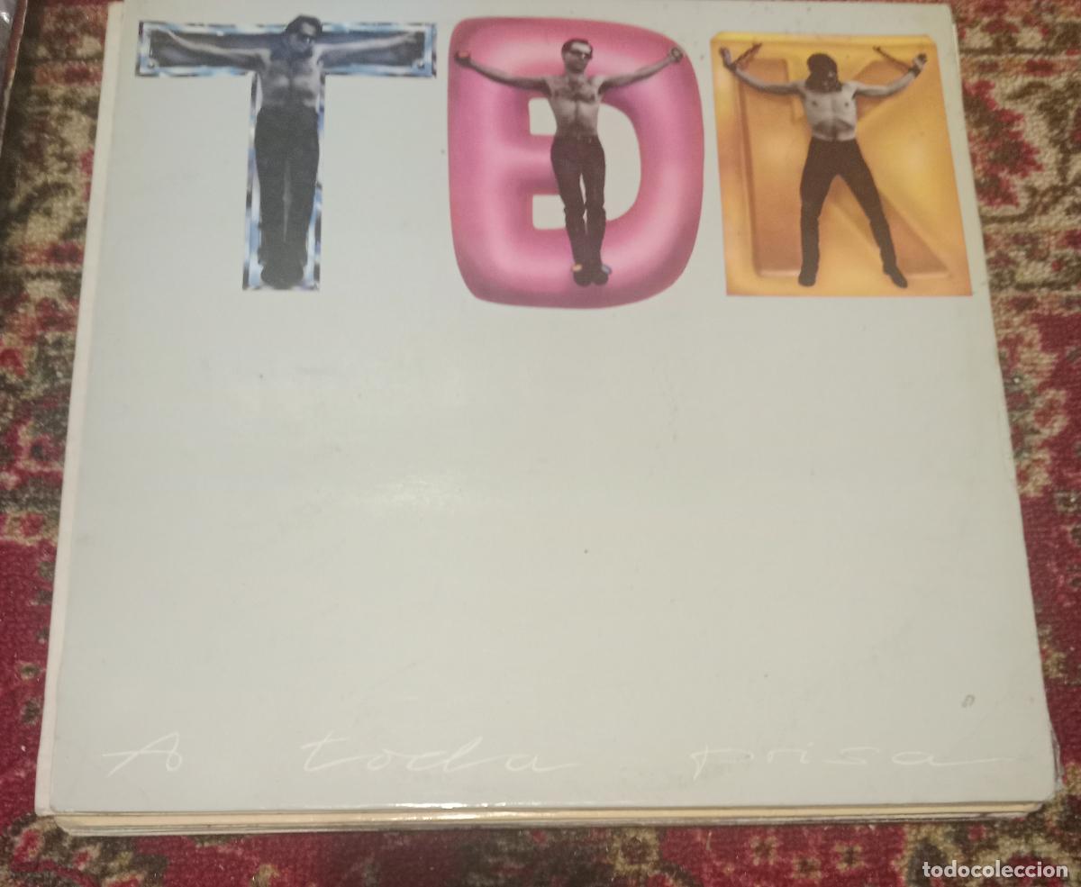 Discos de vinilo: TDeK - A toda la prisa Lp original 1987