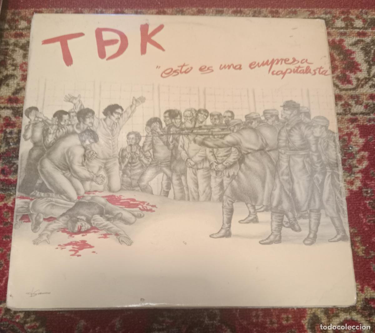 Discos de vinilo: TDeK - Esto es una empresa capitalista Lp 1985