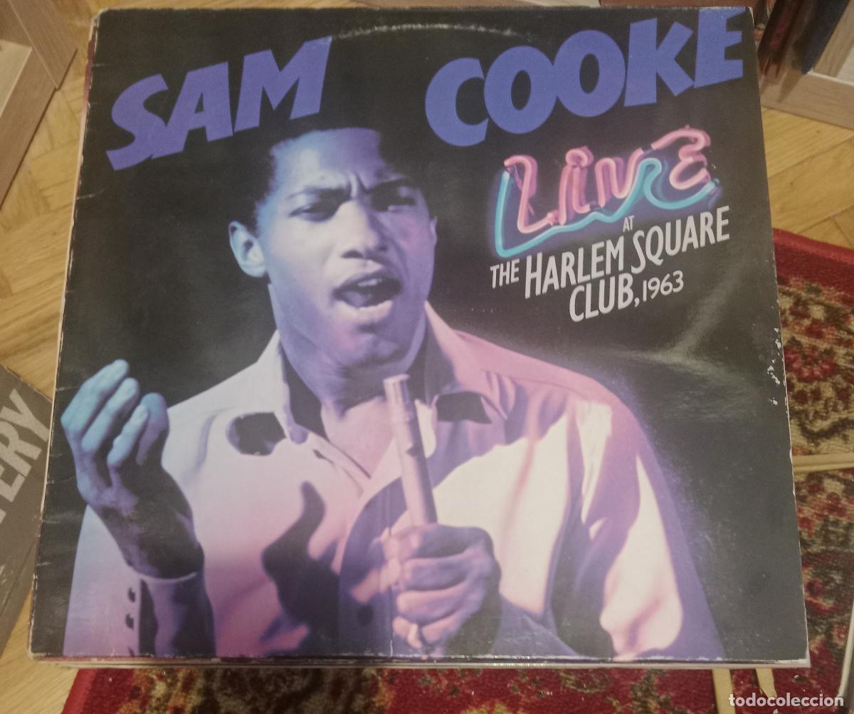 Discos de vinilo: Sam Cooke - Live at the Harlem square 1963 Lp Europa 1990