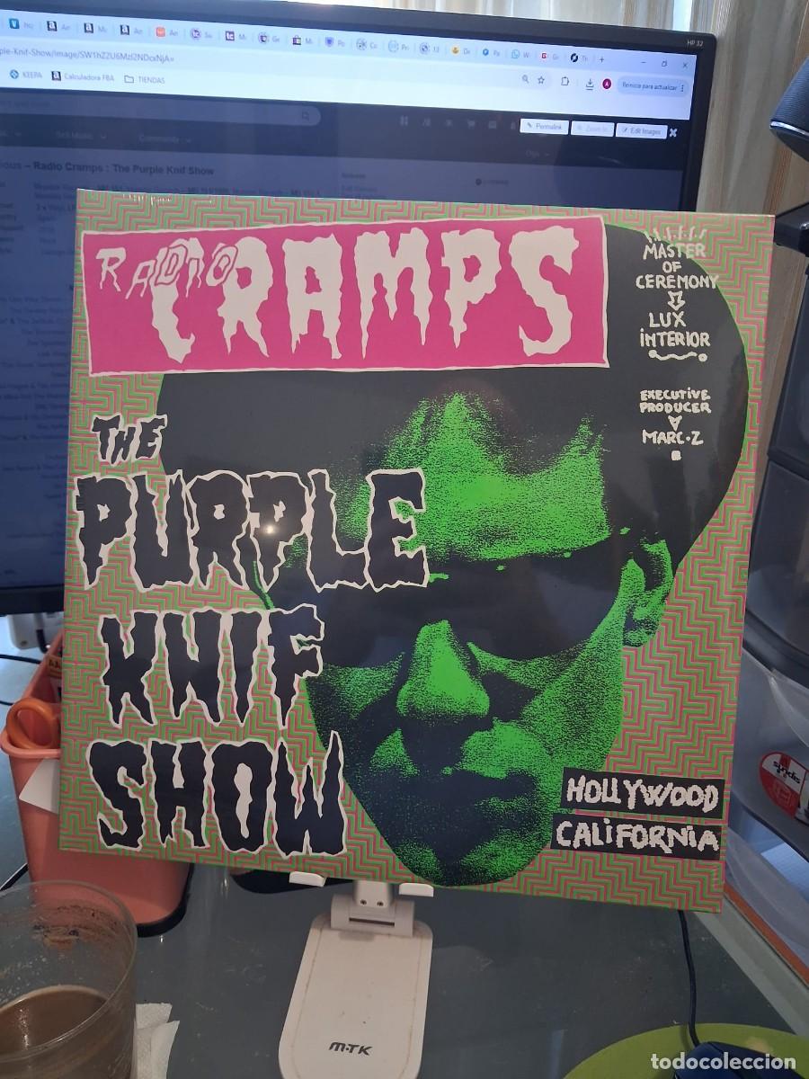 Vinyl-Schallplatten: Various &lrm;&ndash; Radio Cramps : The Purple Knif Show - 2xLP - 2018 - Munster Records &lrm;&ndash; MR 151