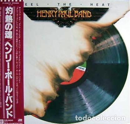 Discos de vinilo: OUTLAWS - henry paul band - feel the heat 1&ordf; EDIC ORIG JAPAN + INSERTO + OBI !! SURE&Ntilde;O !! IMPECABLE
