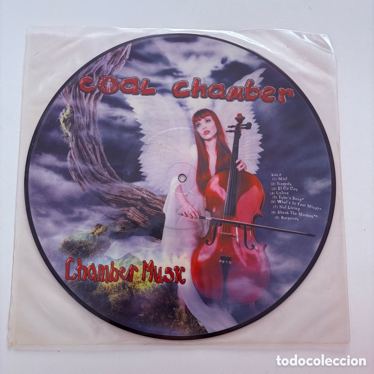 Discos de vinilo: Lp picture disc coal chamber chamber music edicion USA de 1999