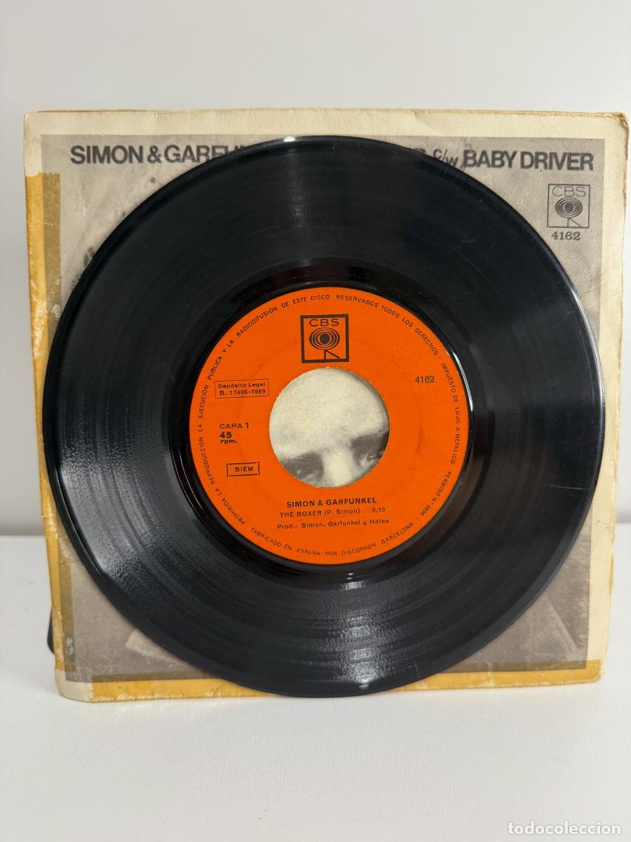 Discos de vinilo: SIMON & GARFUNKEL (SINGLE) THE BOXER - A&Ntilde;O 1969 - Foto 3