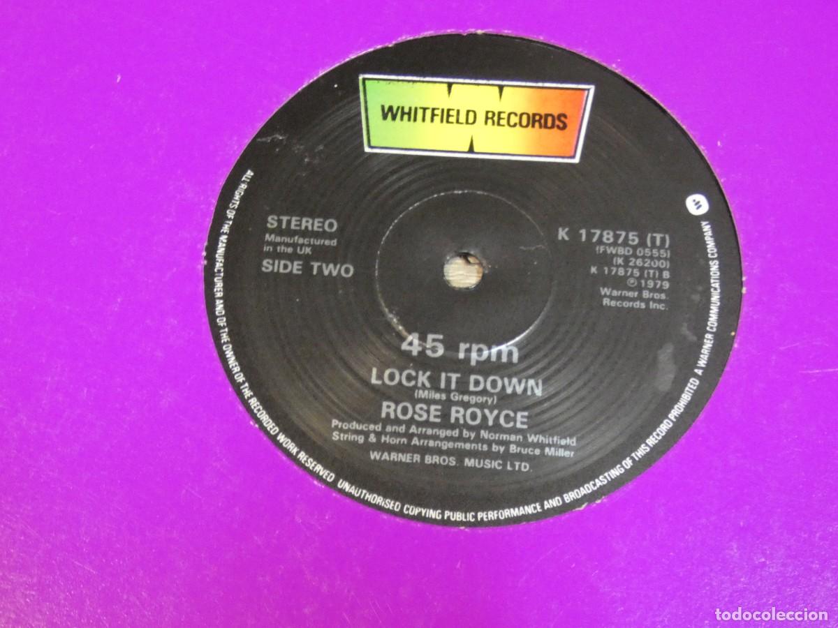 Discos de vinilo: ARKANSAS1980 LOTT765 VINILO MAXI ESTADO CORRECTISIMO - ROSE ROYCE