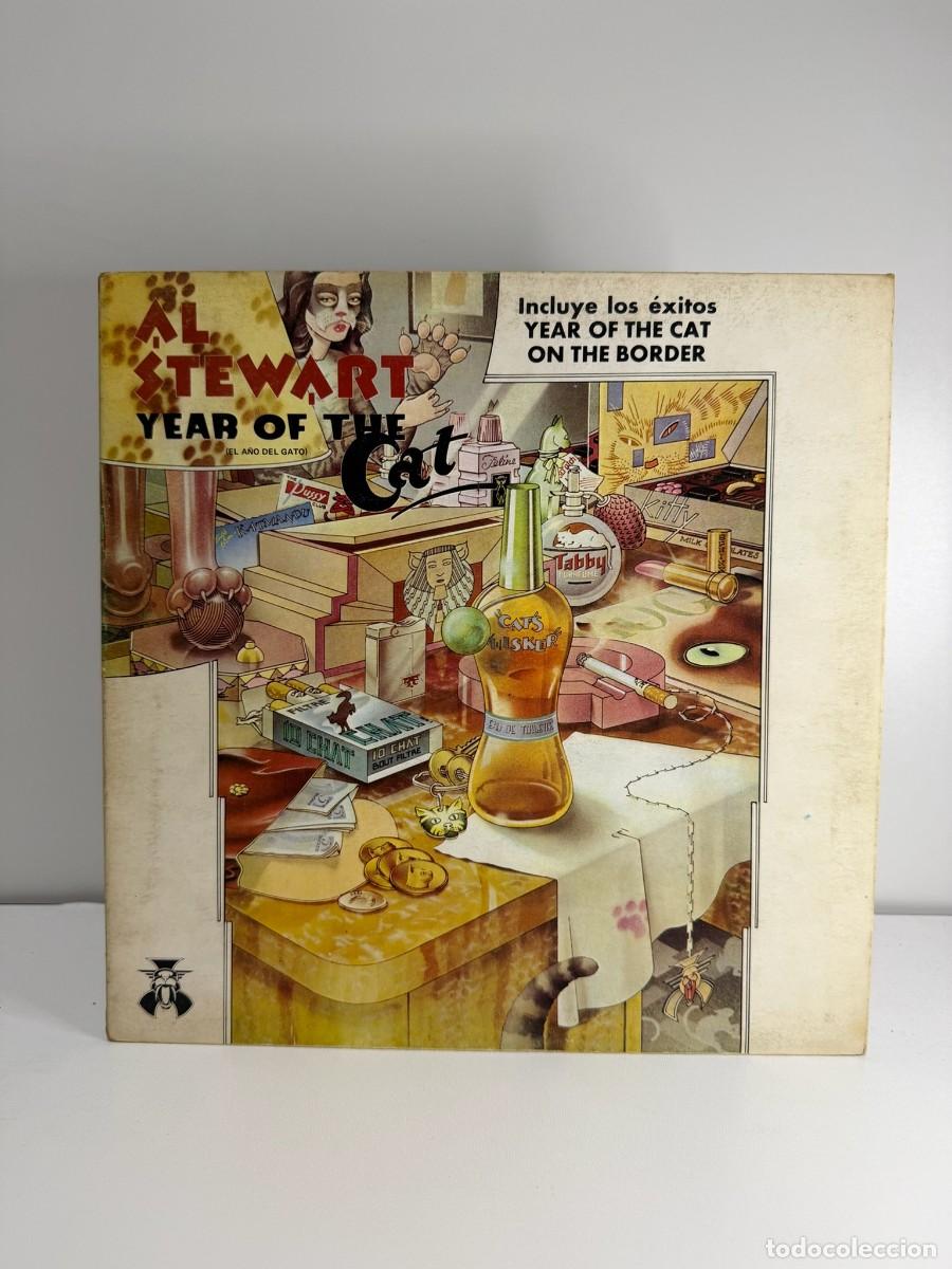 Discos de vinilo: AL STEWART (LP) YEAR OF THE CAT - A&Ntilde;O 1976 - PORTADA ABIERTA