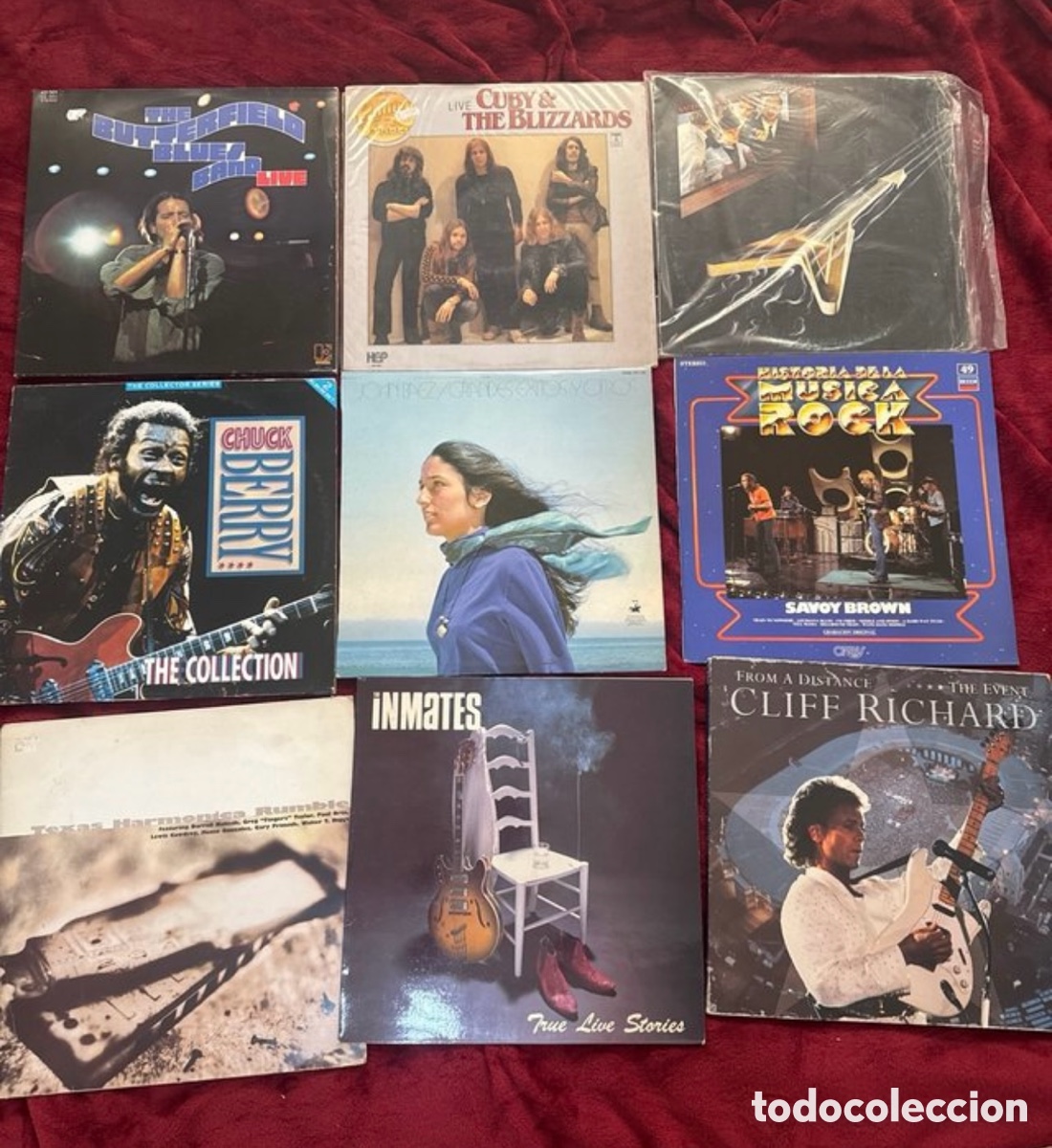 Discos de vinilo: Lote 44 Vinilos Rock, Blues y Progresivo - Foto 3