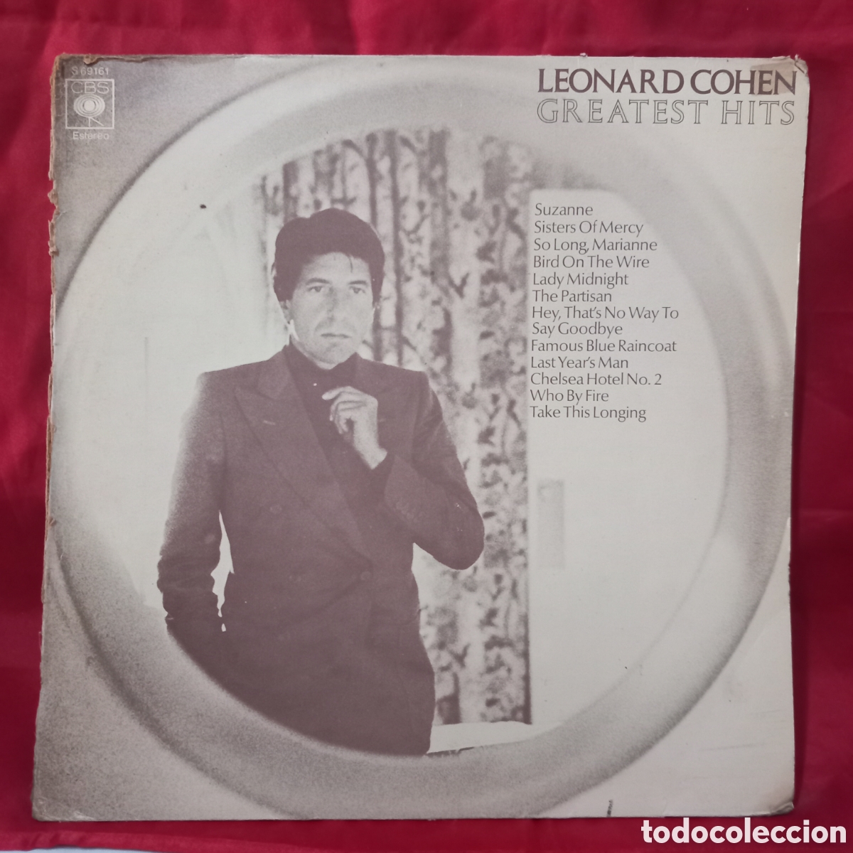 Discos de vinilo: LP LEONARD COHEN-GREATEST HITS,encarte desplegable(1976 CBS SPAIN)VINILO EXCELENTE