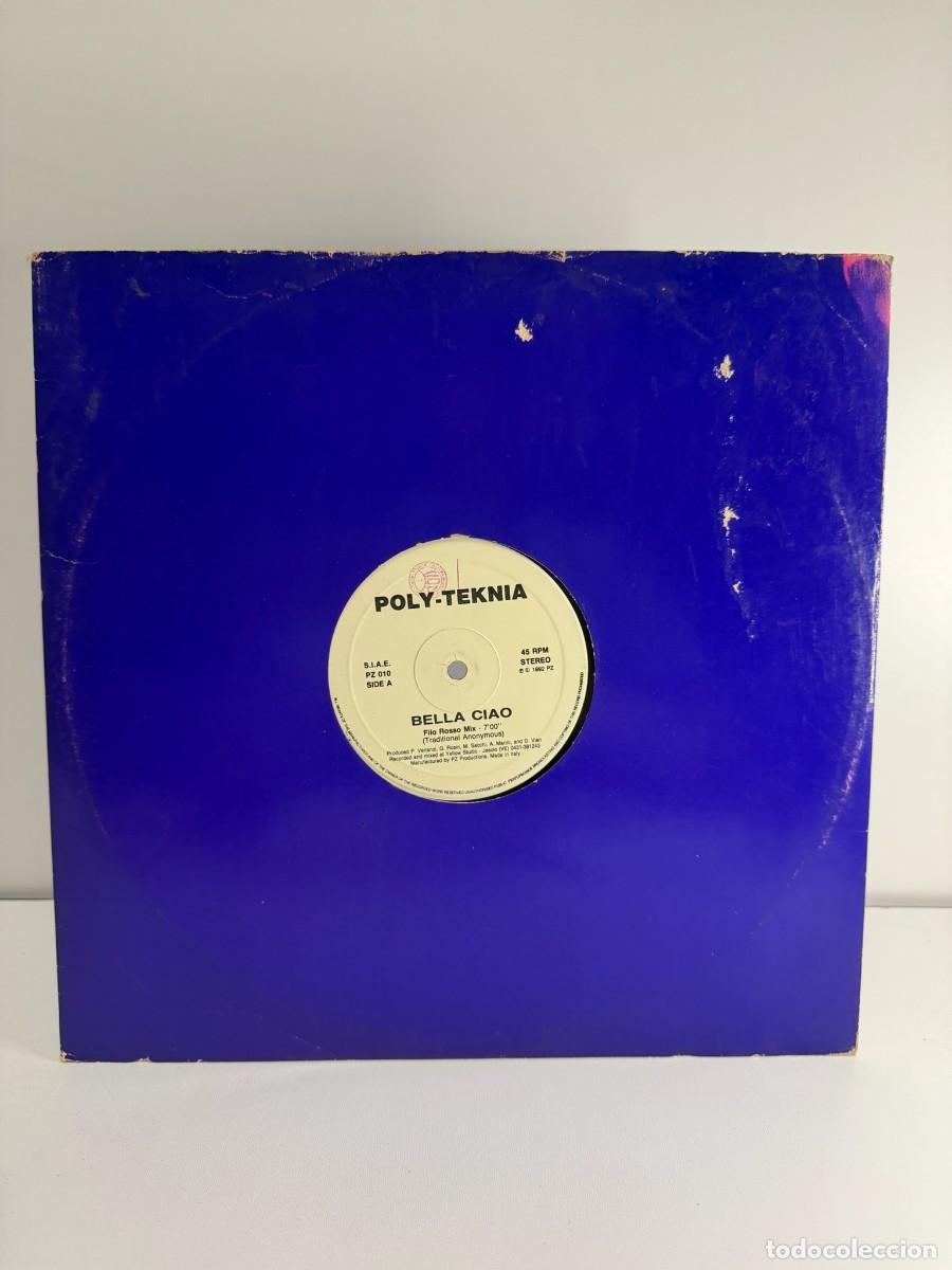 Discos de vinilo: POLY-TEKNIA (MAXI) BELLA CIAO (3 TRACKS) - A&Ntilde;O 1992 - EDICION ITALIA