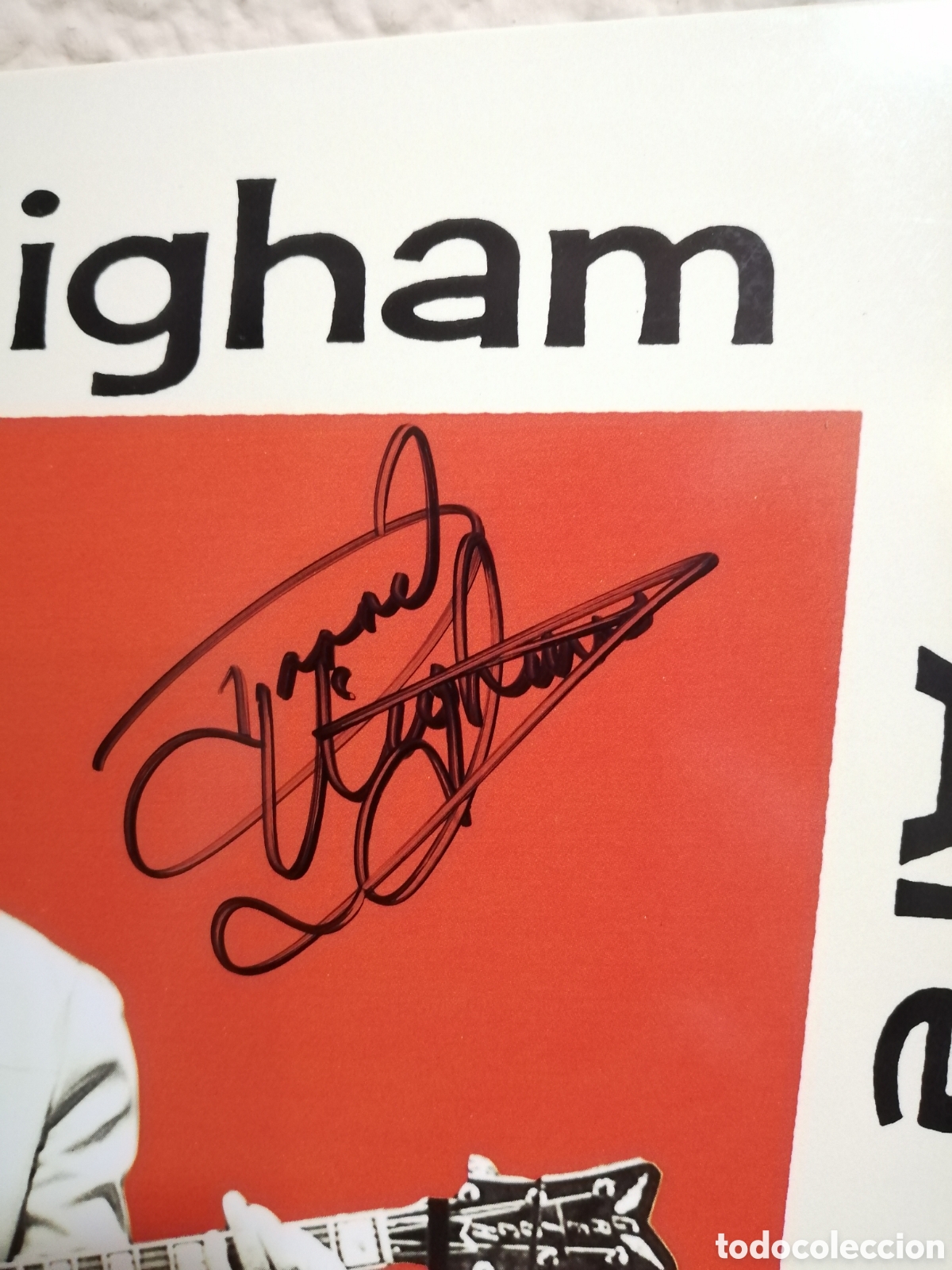 Discos de vinilo: Darrell Higham. Aut&oacute;grafo vinilo Are you ready? - Foto 2