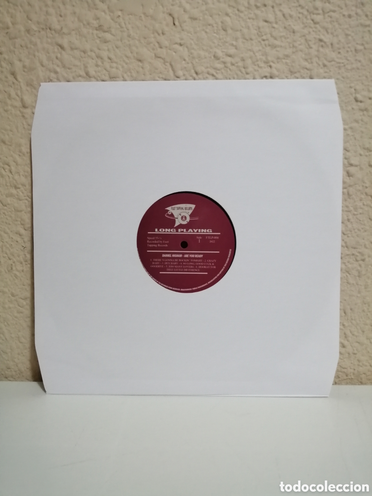Discos de vinilo: Darrell Higham. Aut&oacute;grafo vinilo Are you ready? - Foto 5