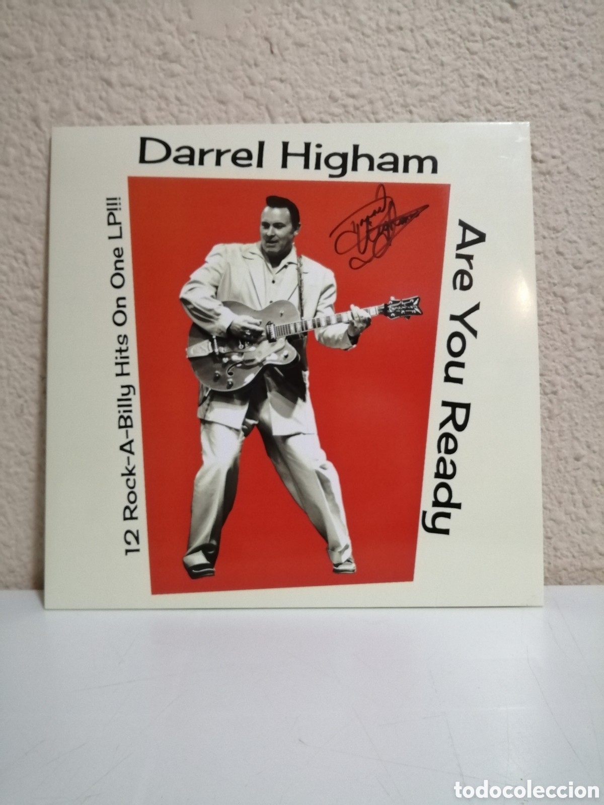 Discos de vinilo: Darrell Higham. Aut&oacute;grafo vinilo Are you ready?