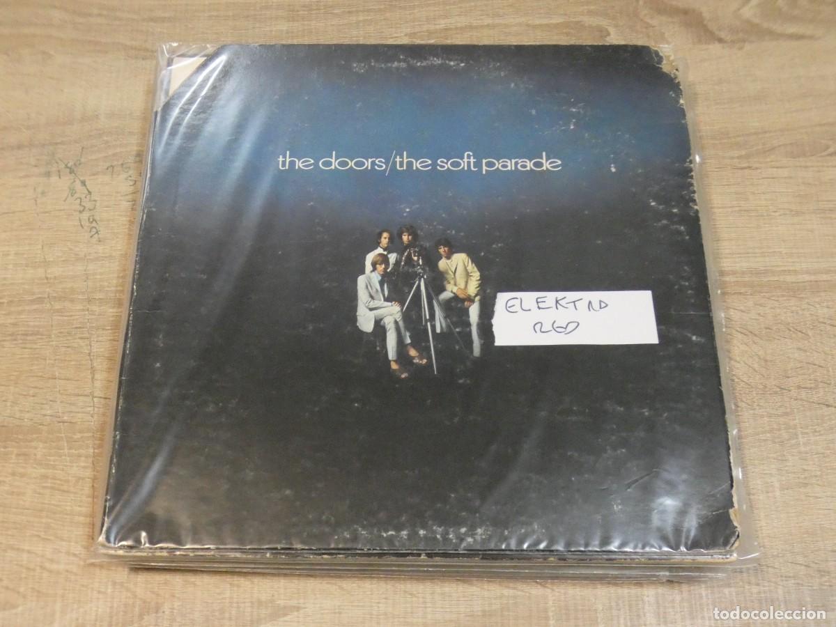 Discos de vinilo: ARKANSAS1980 BOXX762 VINILO MUY USADO REPRODUCIBLE - THE DOORS ELEKTRA RED
