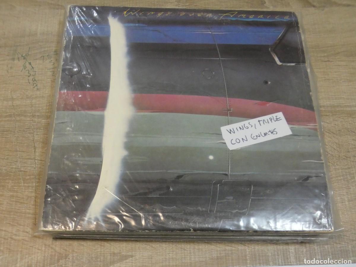 Discos de vinilo: ARKANSAS1980 BOXX762 VINILO MUY USADO REPRODUCIBLE - WINGS TRIPLE CON ENCARTES