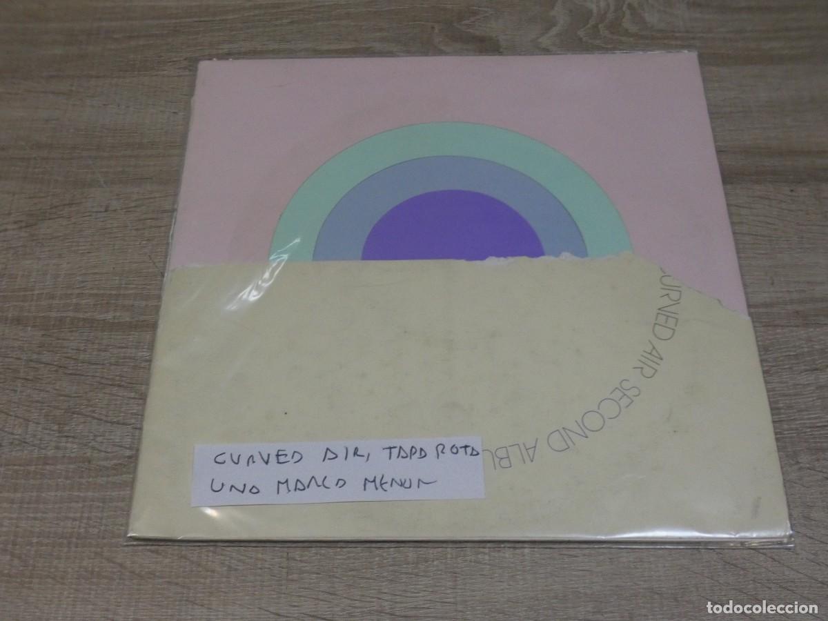 Discos de vinilo: ARKANSAS1980 BOXX762 VINILO LEVE USO AUN CORRECTO - CURVED AIR TAPA ROTA UNA MARCA MENOR