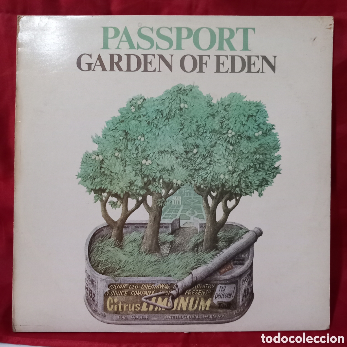 Discos de vinilo: Lp PASSPORT GARDEN OF EDEN(1979 ENGLAND)VINILO POCAS SE&Ntilde;ALES