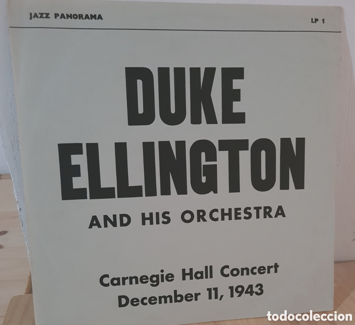 Discos de vinilo: DUKE ELLINGTON * CARNEGIE HALL CONCERT DECEMBER 11,1943