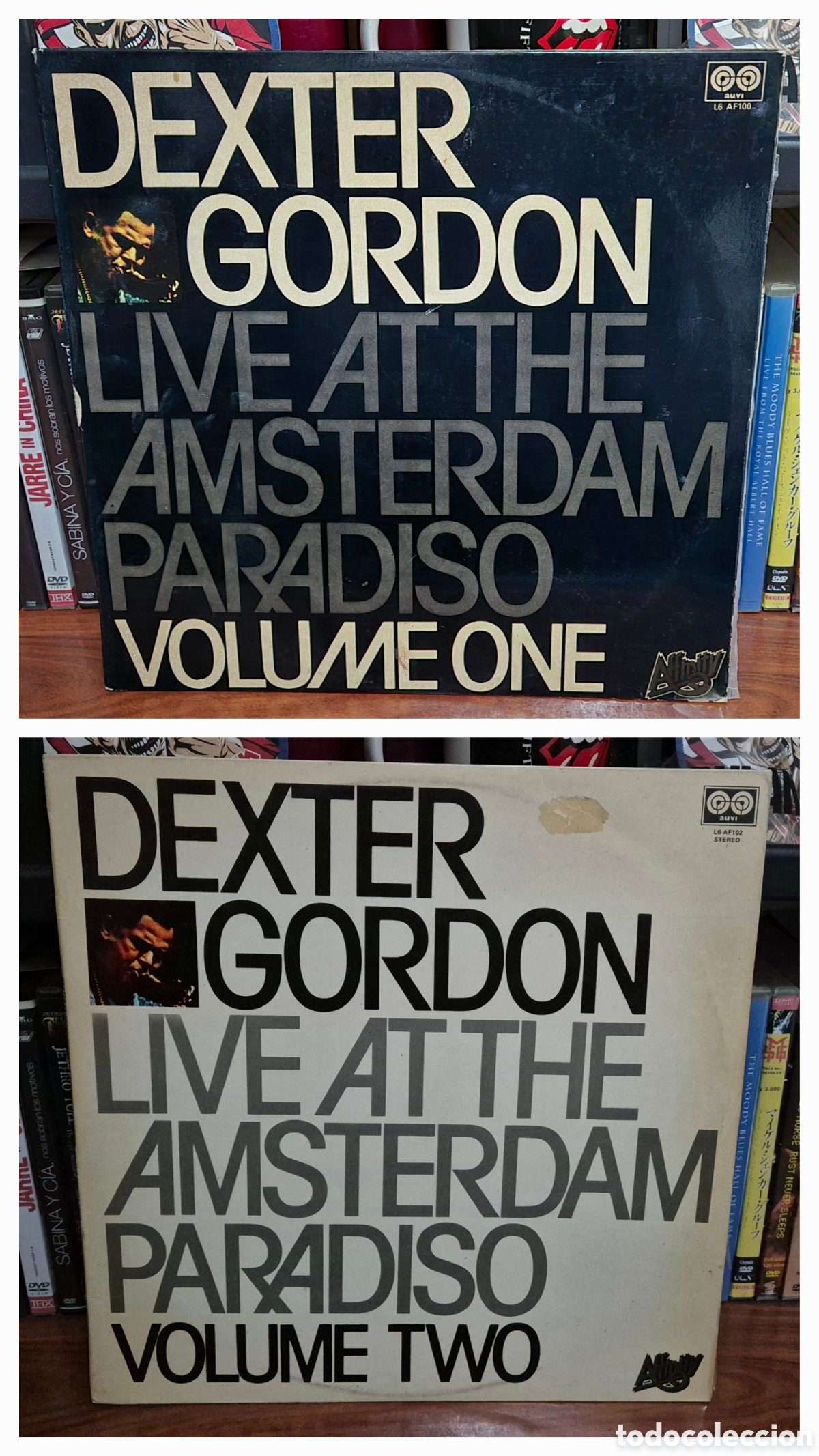 Discos de vinilo: Dexter Gordon &ndash; Live At The Amsterdam Paradiso 1 y 2