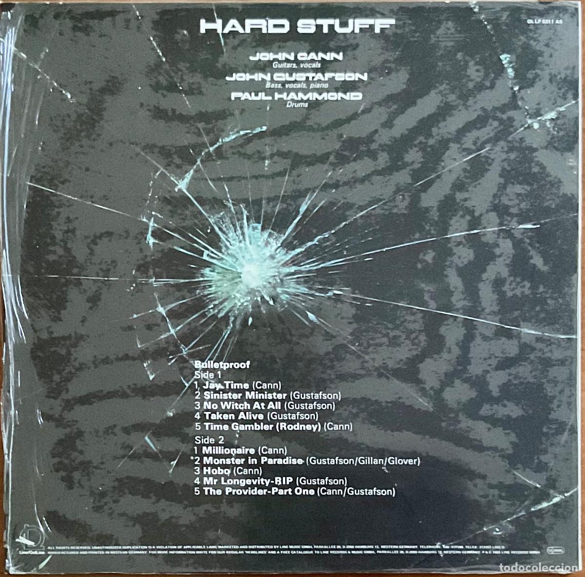 Discos de vinilo: HARD STUFF - BULLETPROOF - Foto 2