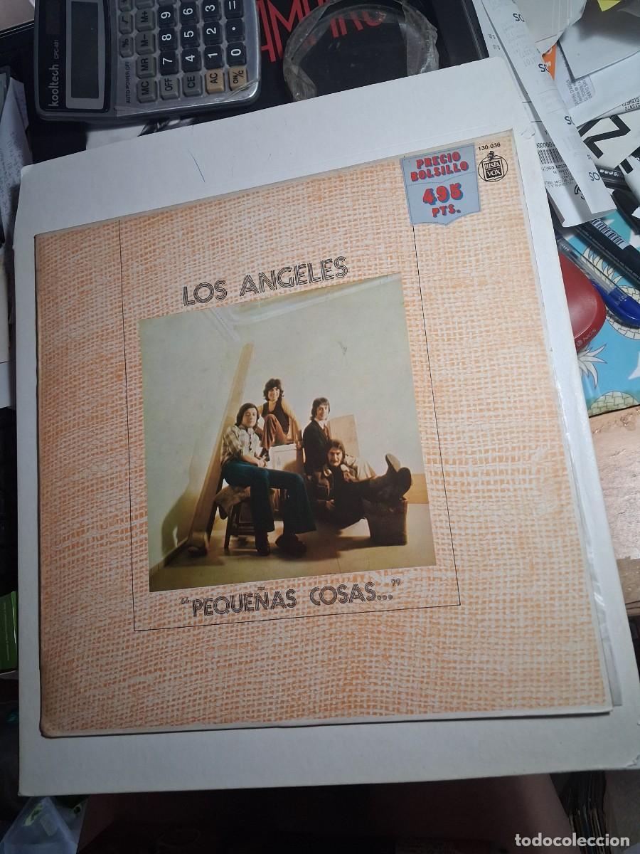 Discos de vinilo: lp los &aacute;ngeles. peque&ntilde;as cosas. hispavox 1983 spain (seminuevo)