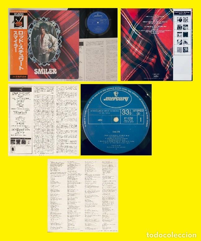 Discos de vinilo: ROD STEWART - SMILER 74 !! FACES.. ron wood,elton john, RARA EDIT JAPAN + INSERTO, IMPECABLE !!