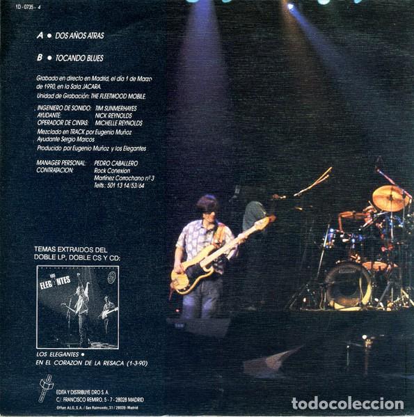 Discos de vinilo: Los Elegantes &ndash; Dos A&ntilde;os Atras - Foto 2