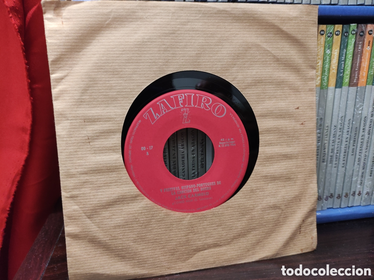 Discos de vinilo: FESTIVAL HISPANO - PORTUGUES DE LA CANCION DEL DUERO - JACK CARMELO