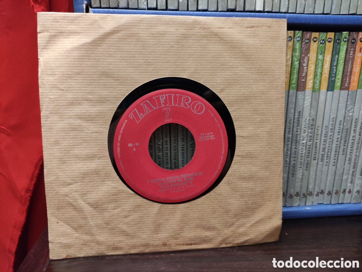 Discos de vinilo: FESTIVAL HISPANO - PORTUGUES DE LA CANCION DEL DUERO - DUO RADIANT'S