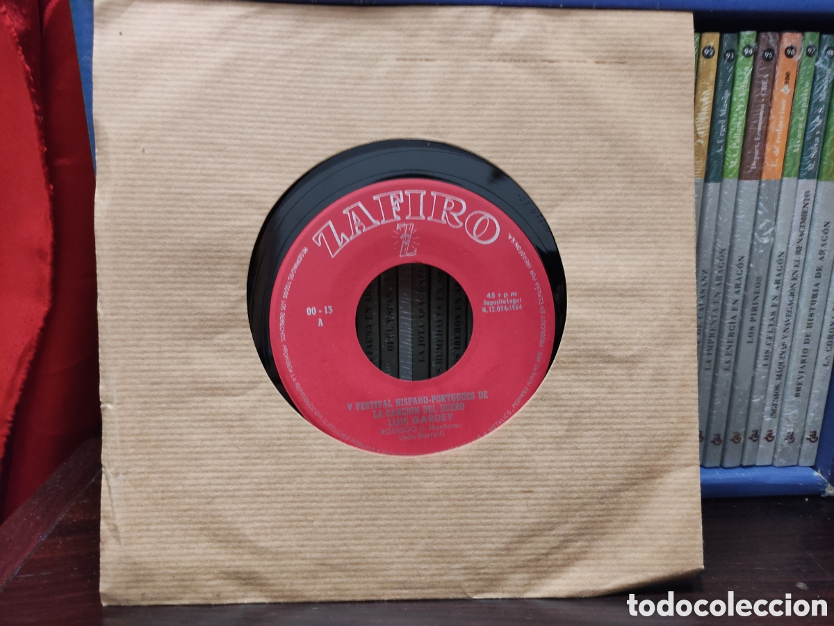 Discos de vinilo: FESTIVAL HISPANO - PORTUGUES DE LA CANCION DEL DUERO - LUIS GARDEY