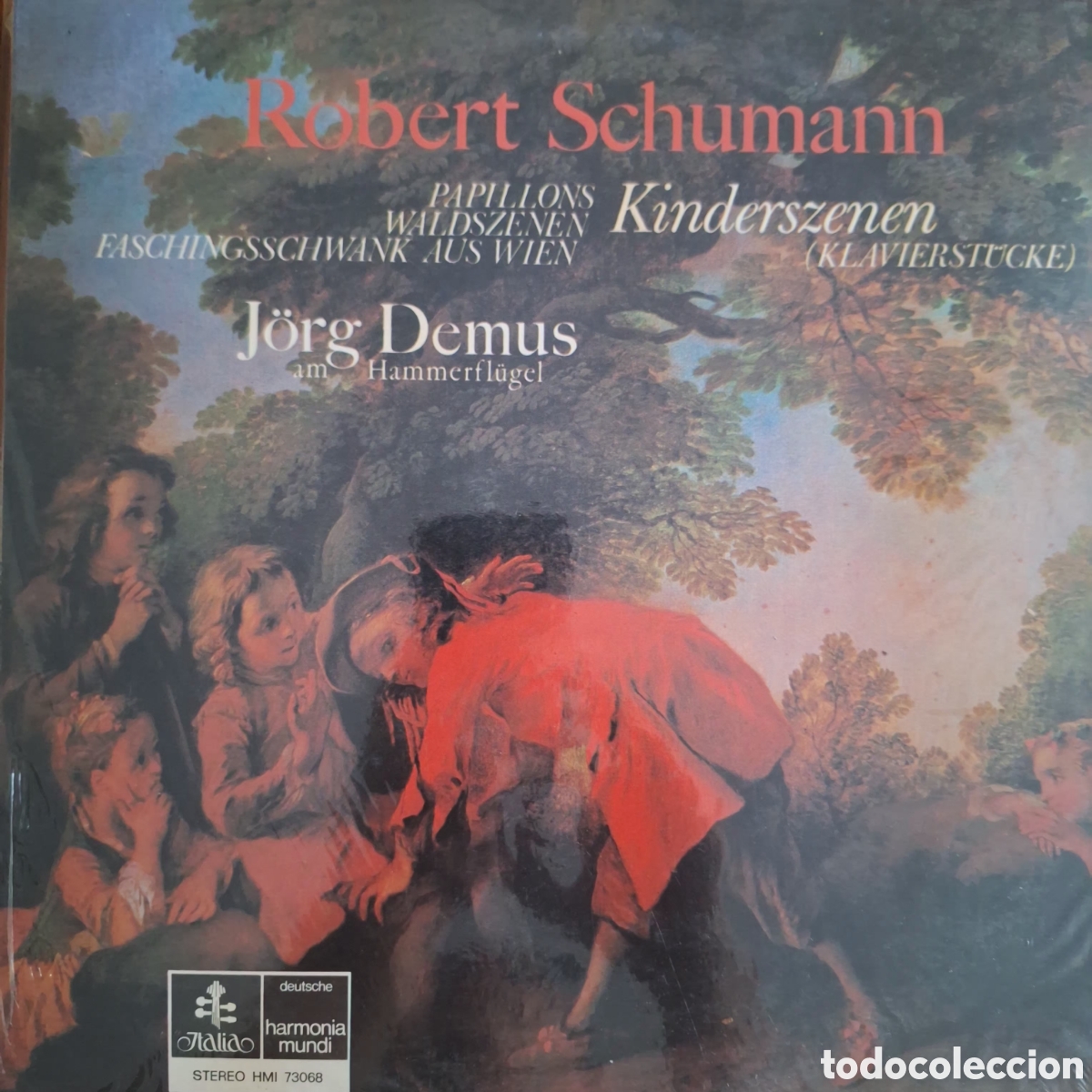 Discos de vinilo: Precintado. Schumann. Kinderszenen.