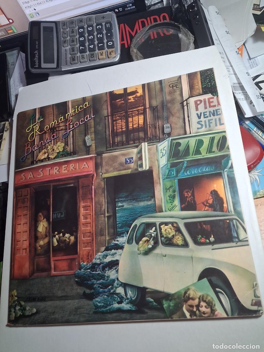 Discos de vinilo: lp la rom&aacute;ntica banda local. explosi&oacute;n 1978 spain. carpeta doble. funda interior e inserto seminuevo