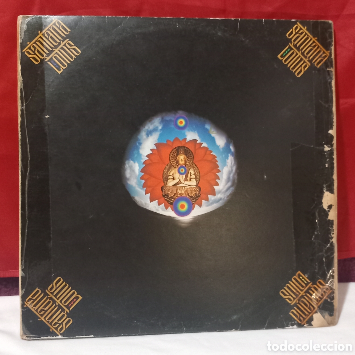 Discos de vinilo: LP TRIPLE-SANTANA LOTUS+POSTERS DESPLEGABLES+ENCARTES(1977 CBS SPAIN)VINILOS EXCELENTE