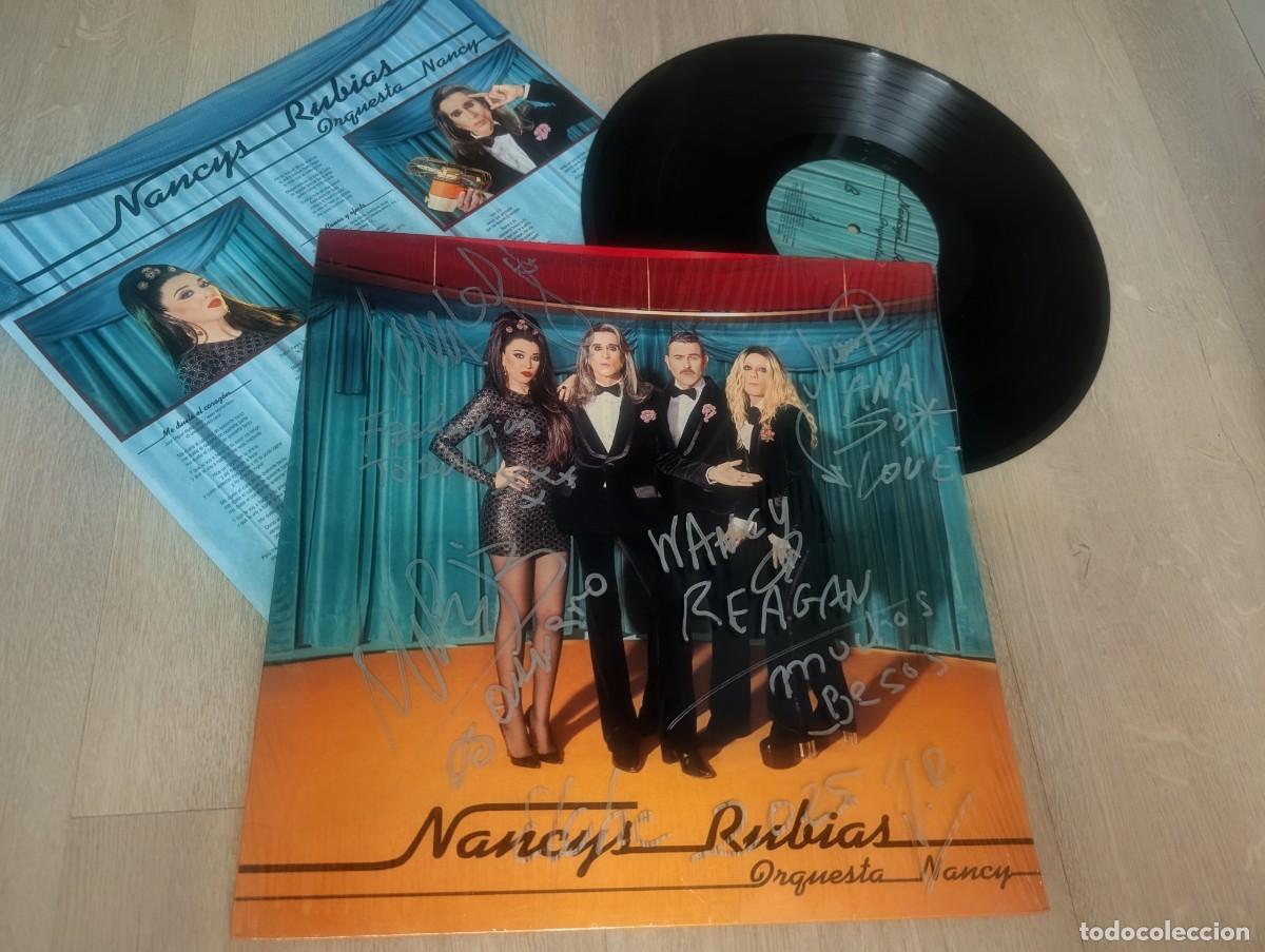 Discos de vinilo: NANCYS RUBIAS - ORQUESTA NANCY ..LP CON ENCARTE DE DRO - 2023 CON VERSIONES - NUEVO .. .FIRMADO