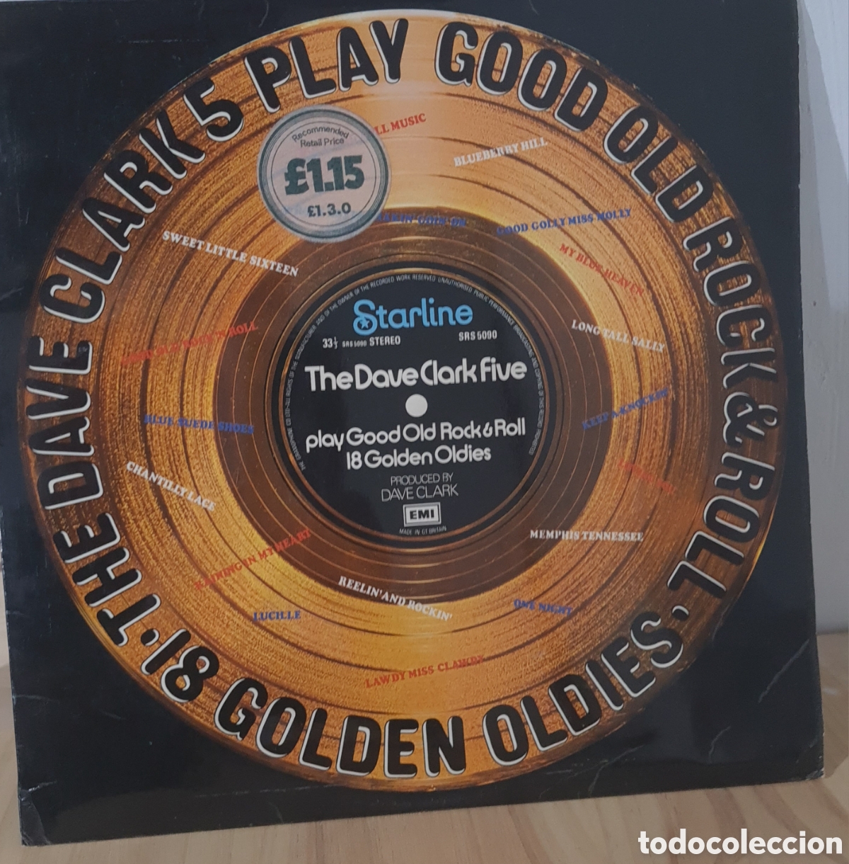 Discos de vinilo: THE DAVE CLARK FIVE * PLAY GOOD OLD ROCK & ROLL. 18 GOLDEN OLDIES