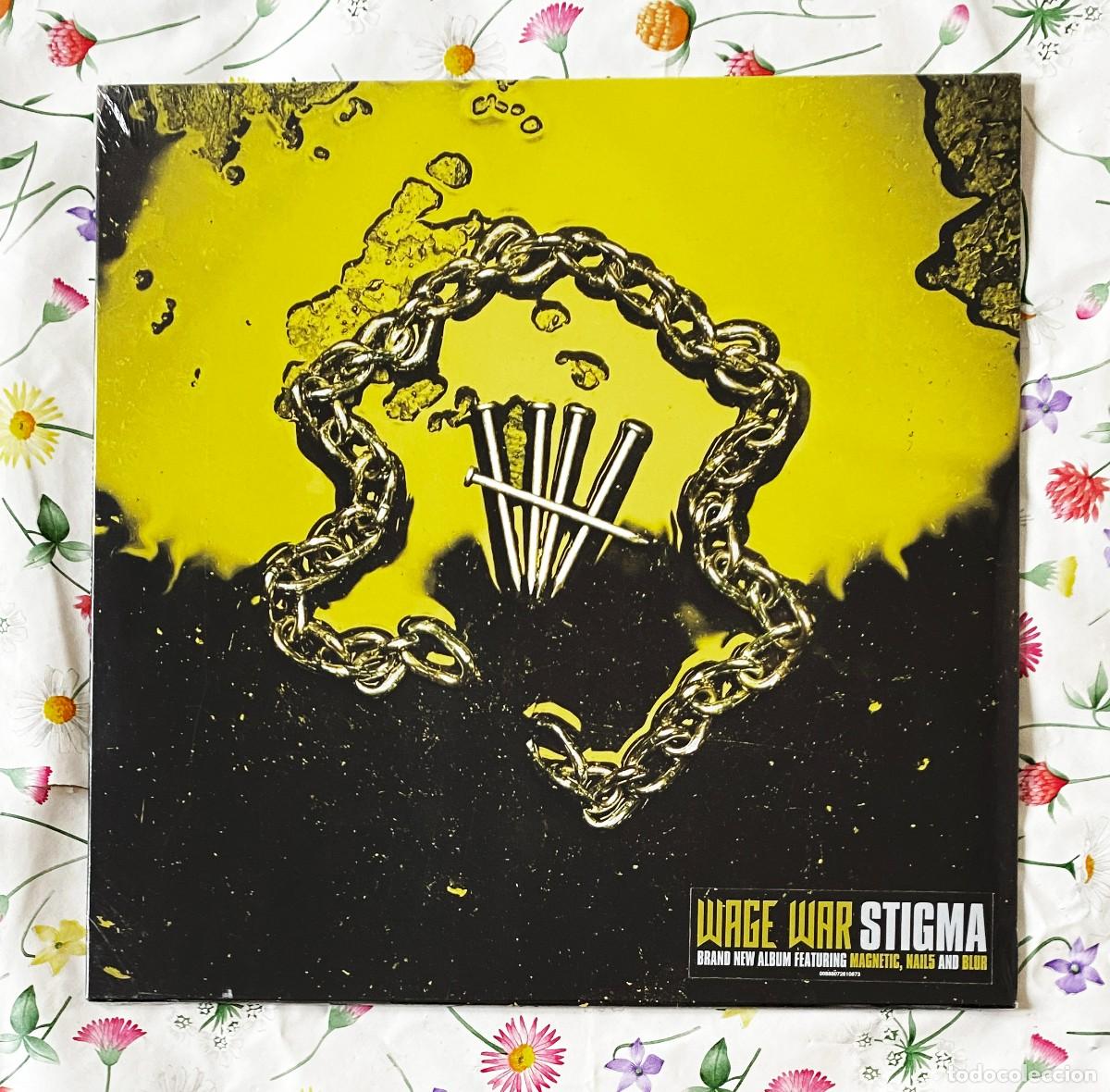 Discos de vinilo: WAGE WAR - STIGMA 12'' LP PRECINTADO VINILO AMARILLO TRASPARENTE - METALCORE METAL INDUSTRIAL