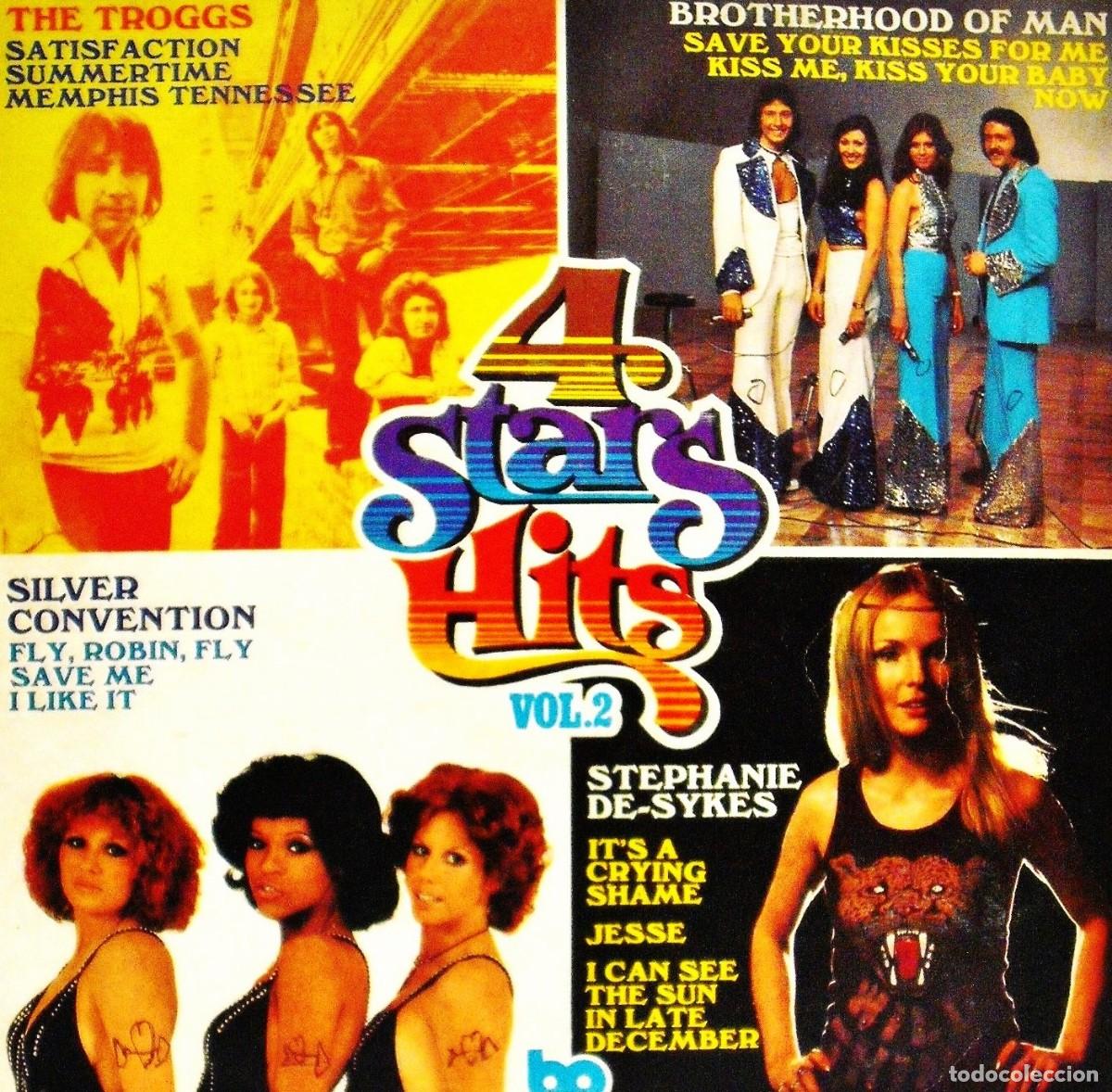 Discos de vinilo: 4 Stars Hits Vol. 2 - LP 33 Rp - 1976