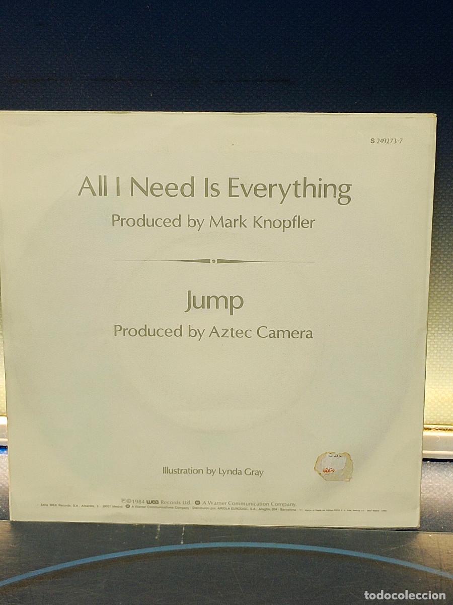 Discos de vinilo: Aztec Camera, 7&rdquo;, All I Need Is Everything - Foto 2