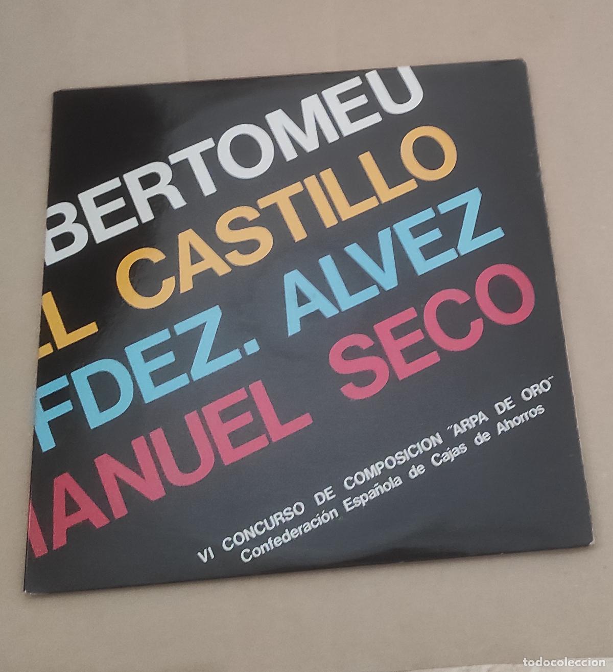 Discos de vinilo: CONJUNTO DE CAMARA JOSE MARIA FRANCO GIL -2 LP- CUARTETO DE MADRIGALISTAS DE MADRID