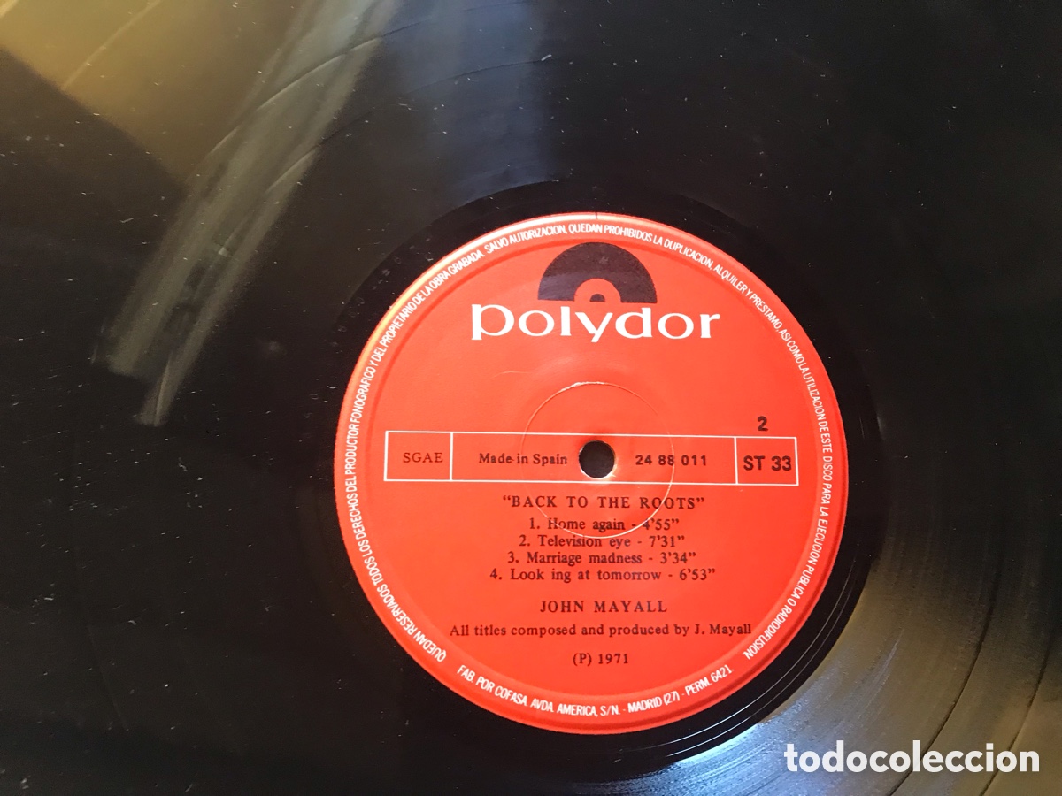 Discos de vinilo: Back to the roots. John Mayall - Foto 7