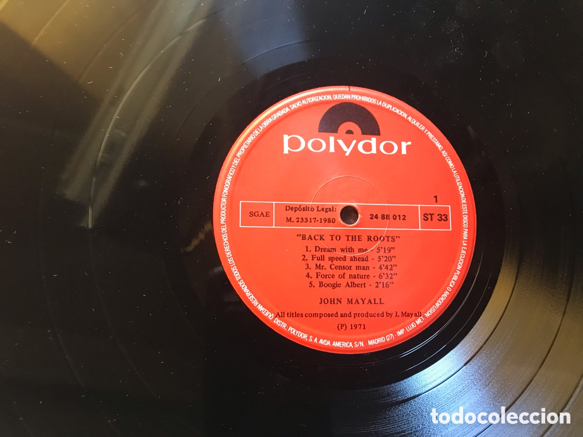 Discos de vinilo: Back to the roots. John Mayall - Foto 8
