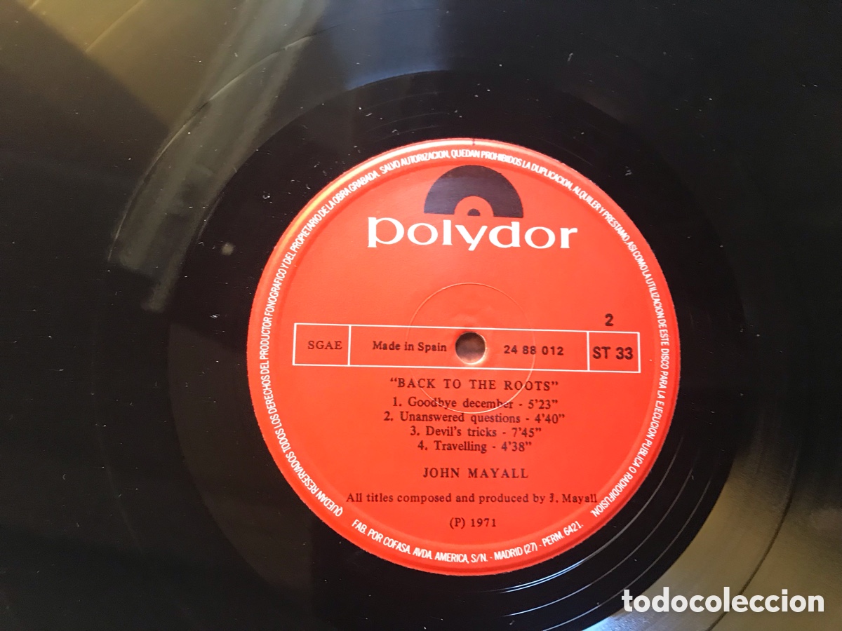Discos de vinilo: Back to the roots. John Mayall - Foto 9